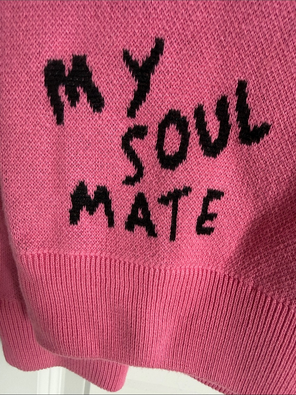 Teddy Fresh Pink Cat Graphic Knit Sweater - Picture 8 of 8